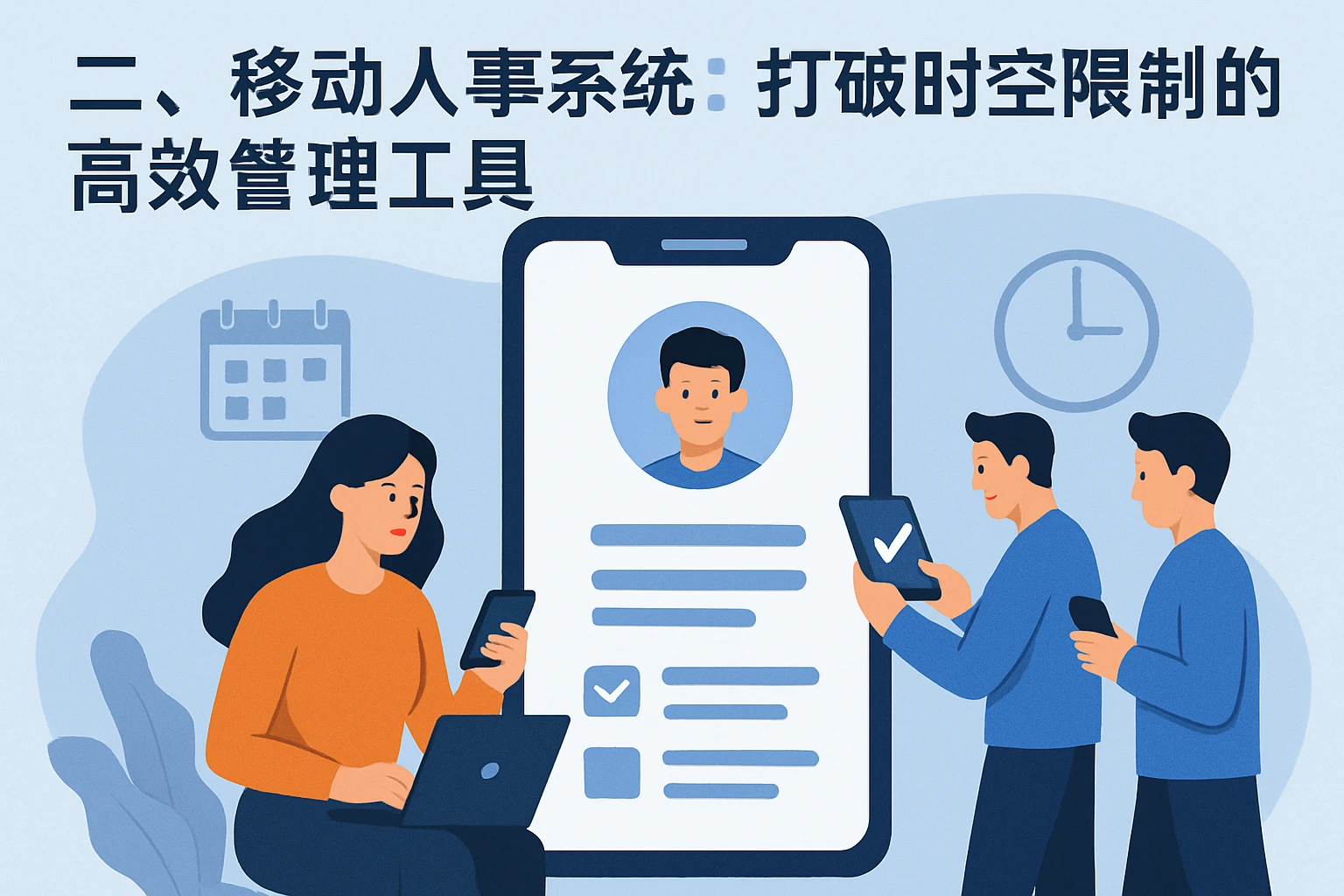 二、移动人事系统：打破时空限制的高效管理工具