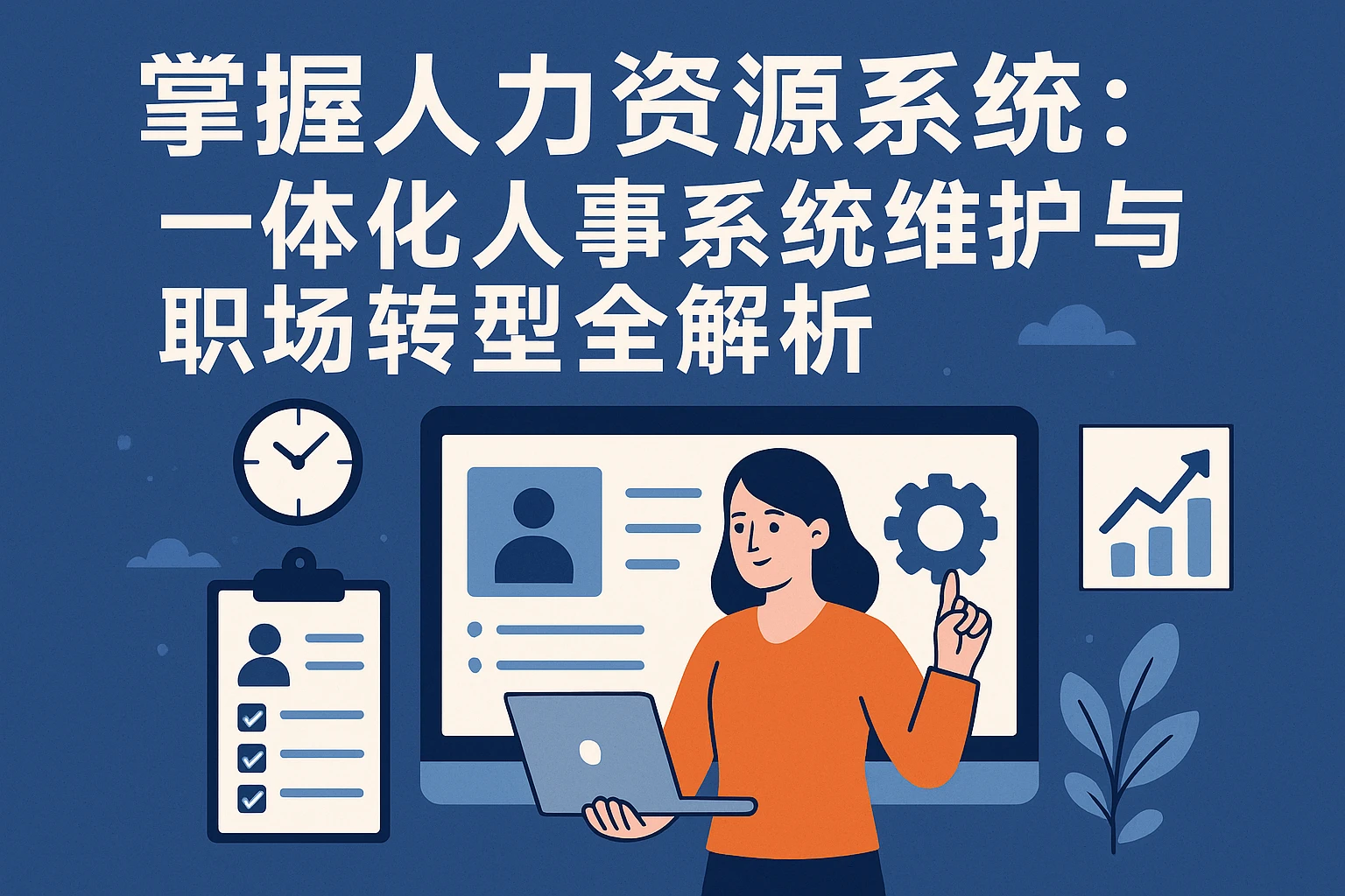 掌握人力资源系统：一体化人事系统维护与职场转型全解析