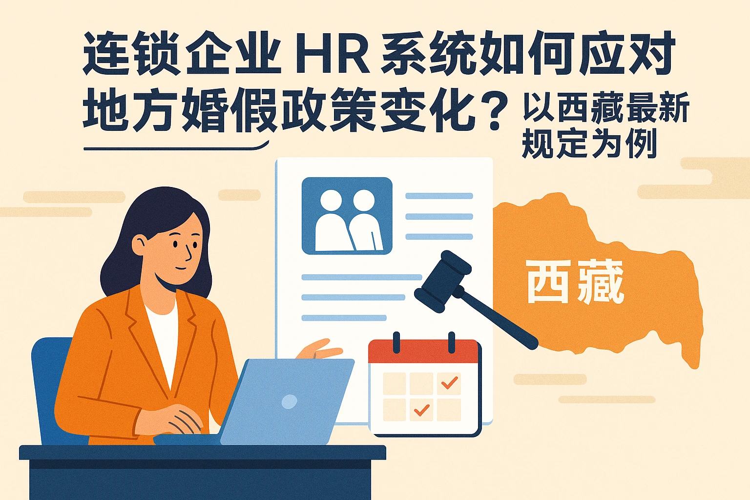 连锁企业HR系统如何应对地方婚假政策变化？以西藏最新规定为例