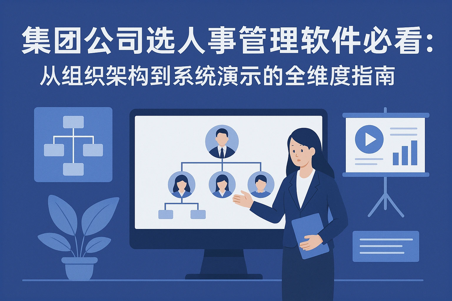 集团公司选人事管理软件必看：从组织架构到系统演示的全维度指南