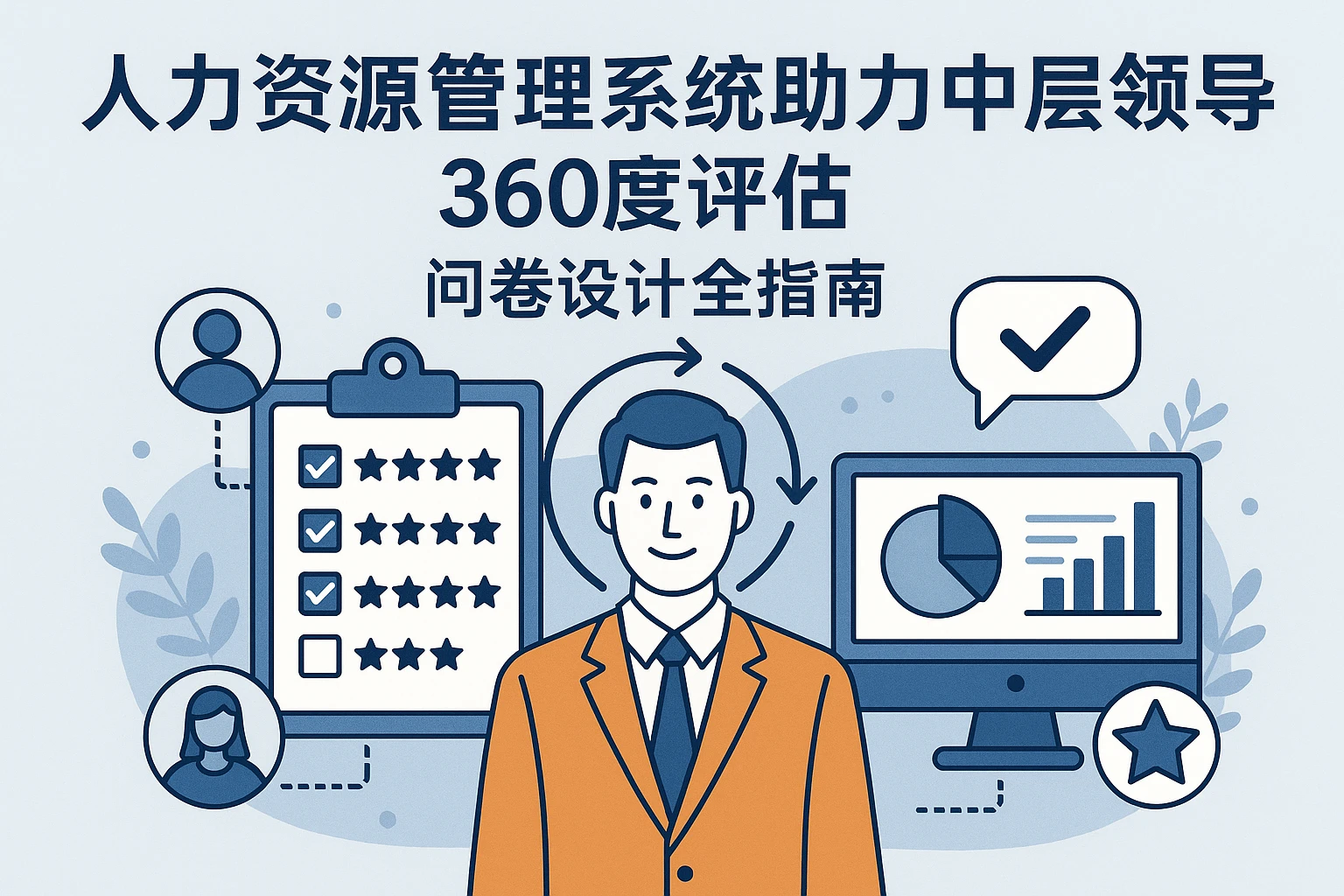 人力资源管理系统助力中层领导360度评估：问卷设计全指南