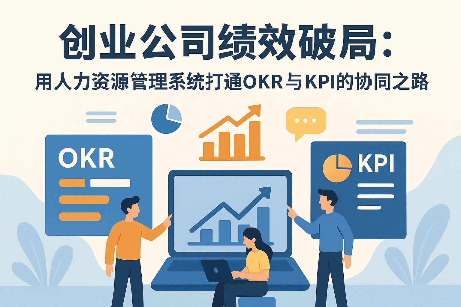 创业公司绩效破局：用人力资源管理系统打通OKR与KPI的协同之路