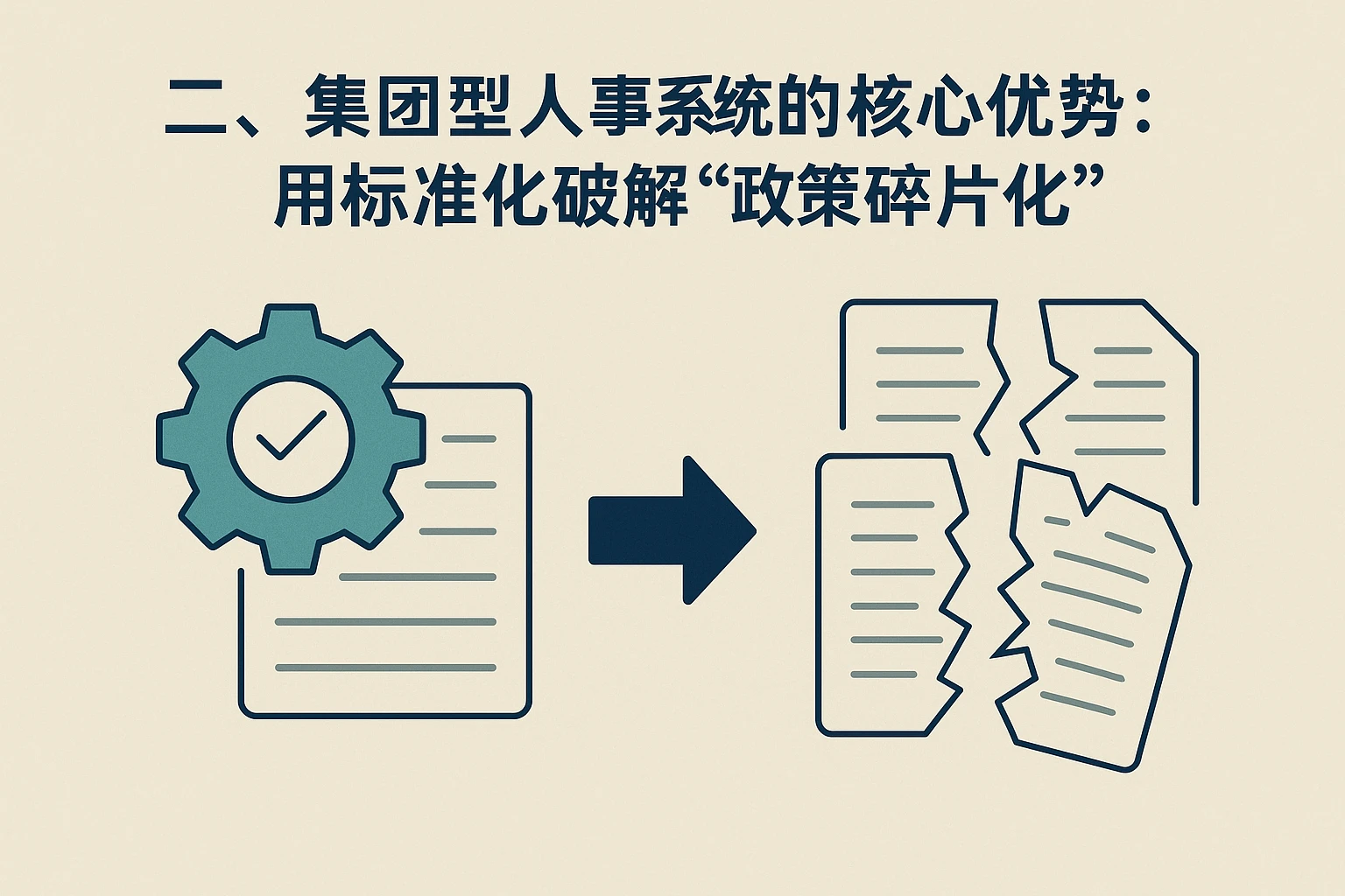 二、集团型人事系统的核心优势：用标准化破解“政策碎片化”