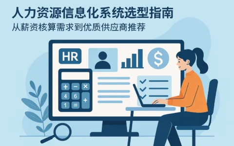 人力资源信息化系统选型指南：从薪资核算需求到优质供应商推荐