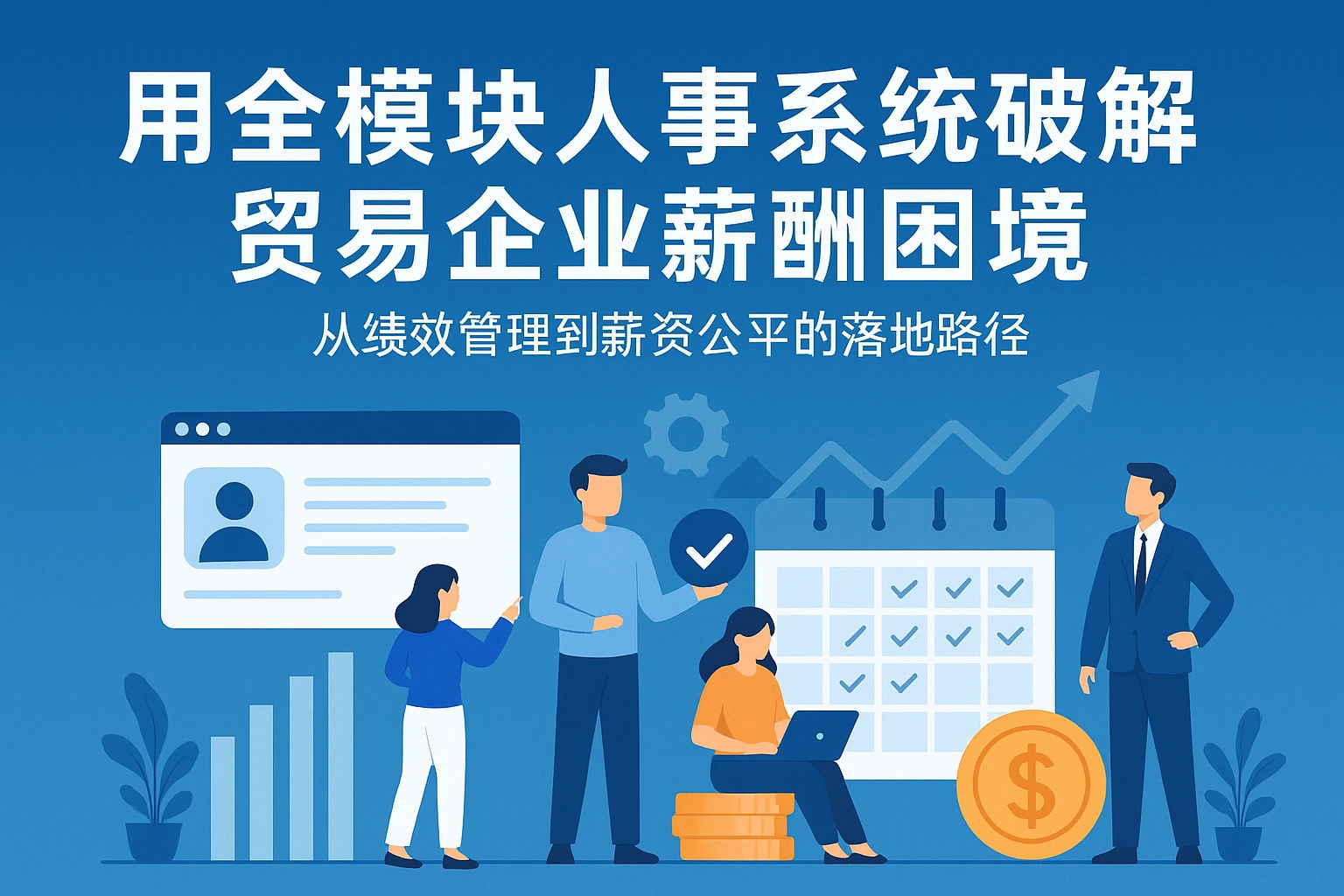 用全模块人事系统破解贸易企业薪酬困境：从绩效管理到薪资公平的落地路径