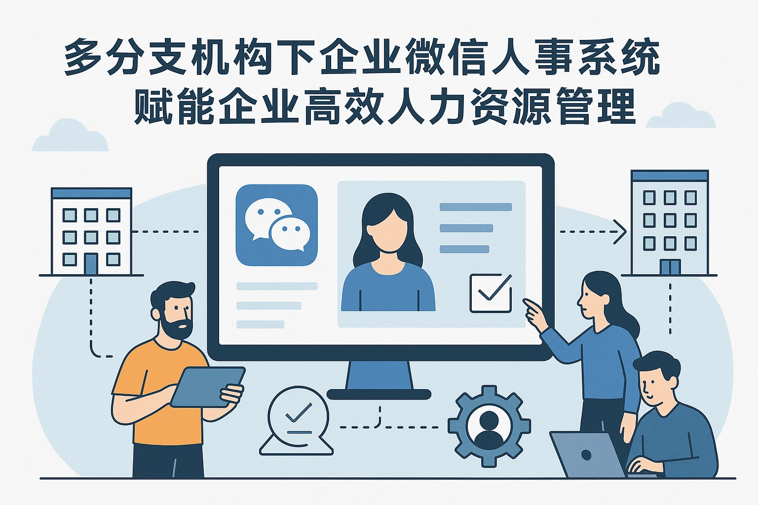 多分支机构下企业微信人事系统赋能企业高效人力资源管理