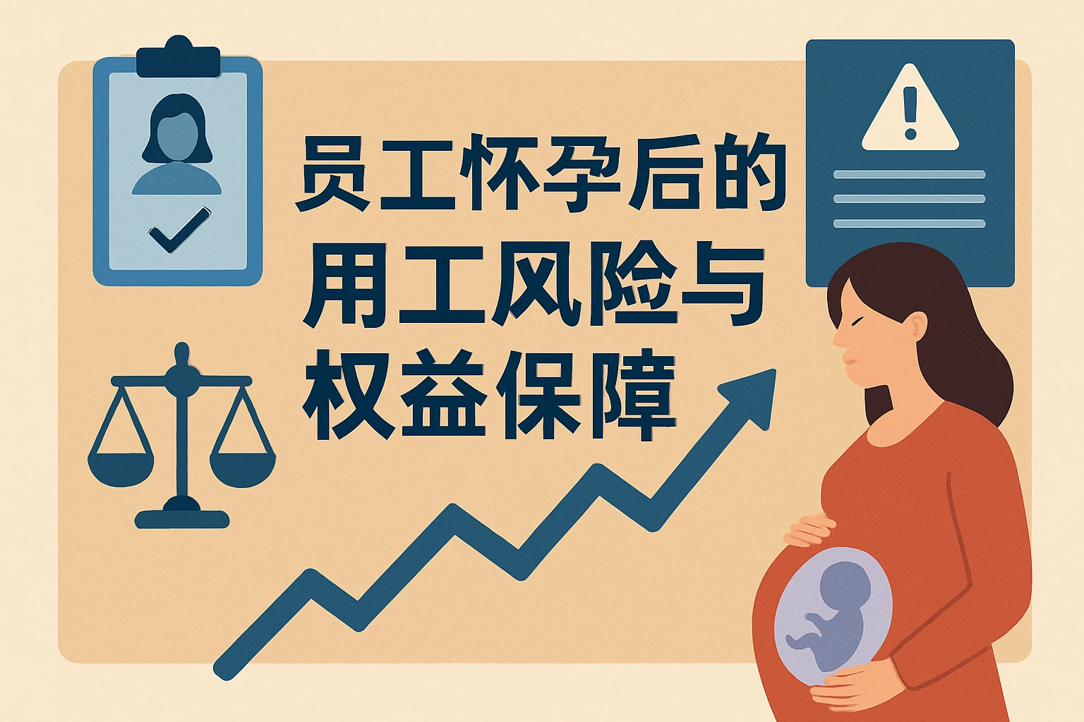 员工怀孕后的用工风险与权益保障