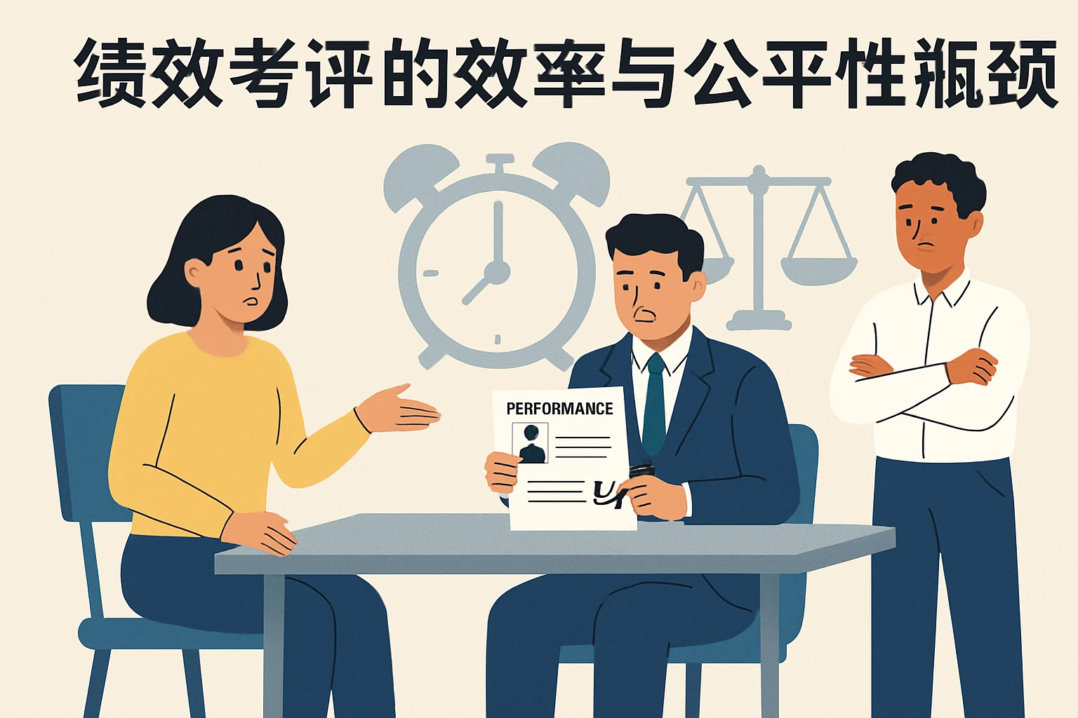 2. 绩效考评的效率与公平性瓶颈
