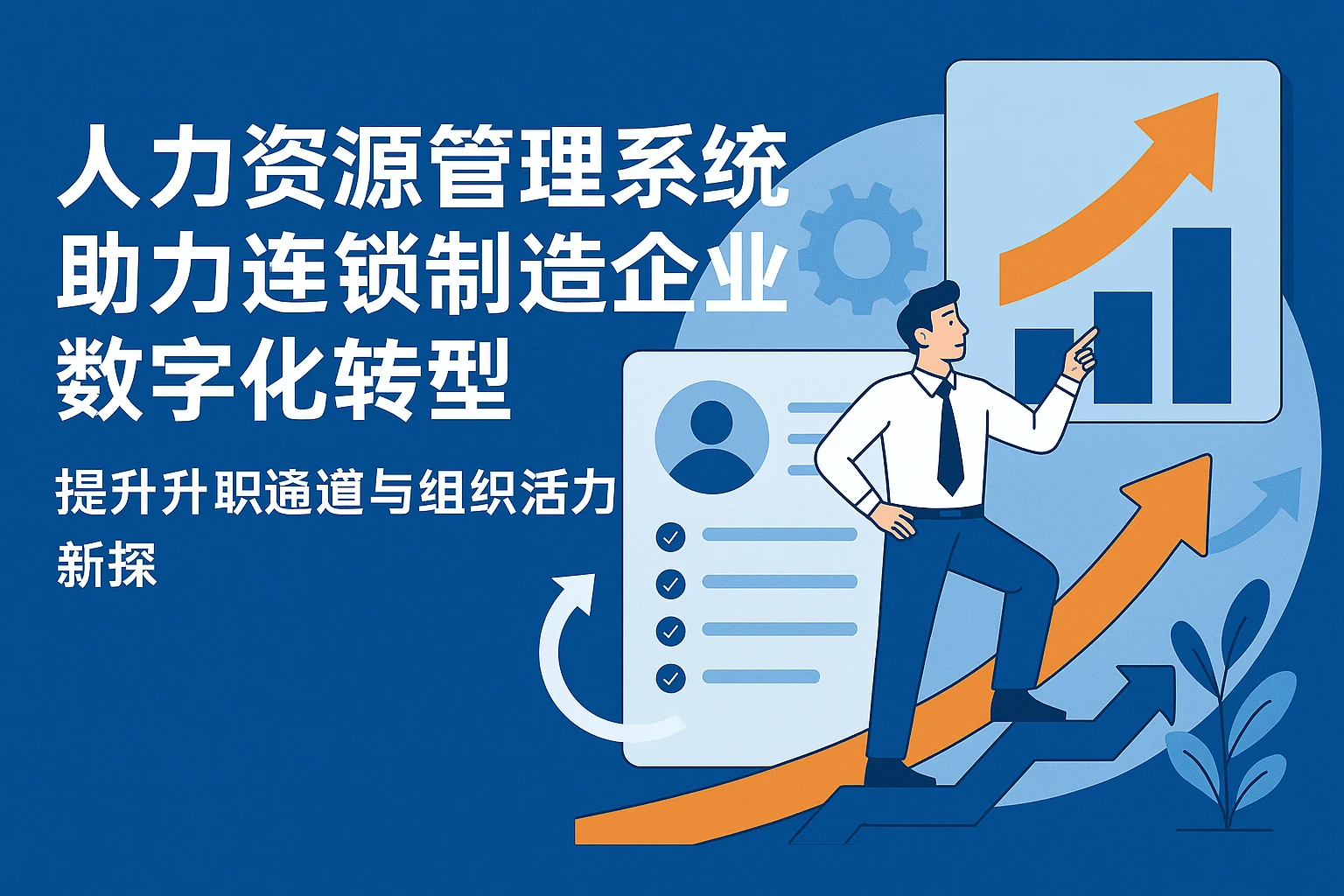 人力资源管理系统助力连锁制造企业数字化转型—提升升职通道与组织活力新探