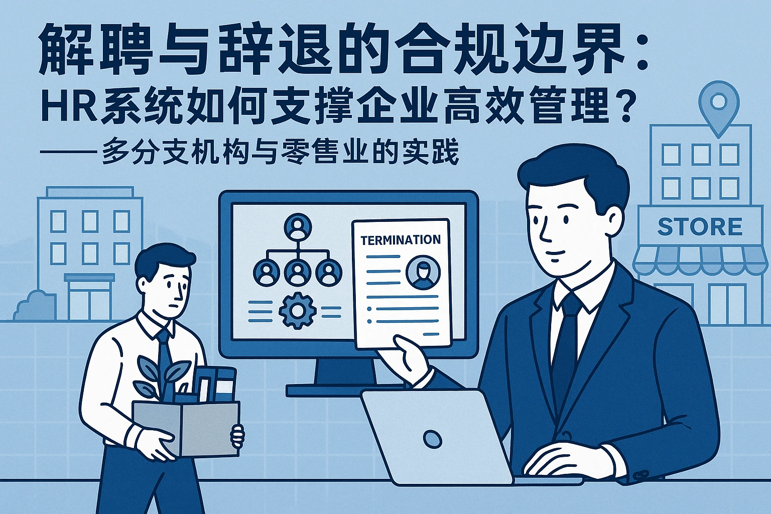 解聘与辞退的合规边界：HR系统如何支撑企业高效管理？——多分支机构与零售业的实践