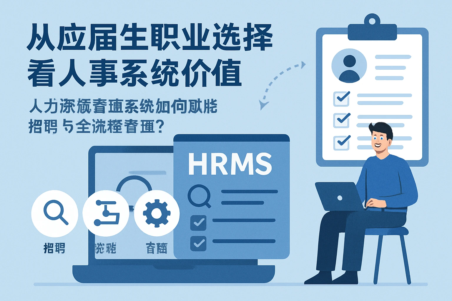 从应届生职业选择看人事系统价值：人力资源管理系统如何赋能招聘与全流程管理？