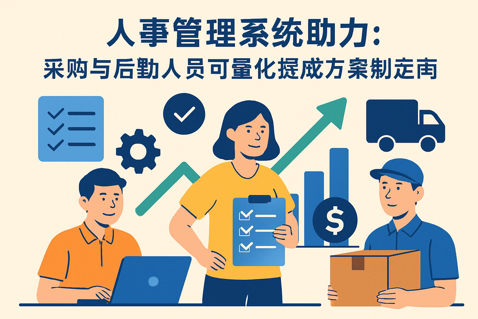 人事管理系统助力：采购与后勤人员可量化提成方案制定指南