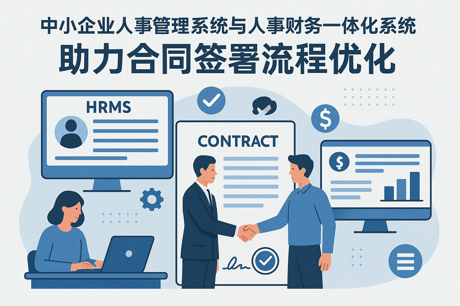 中小企业人事管理系统与人事财务一体化系统助力合同签署流程优化