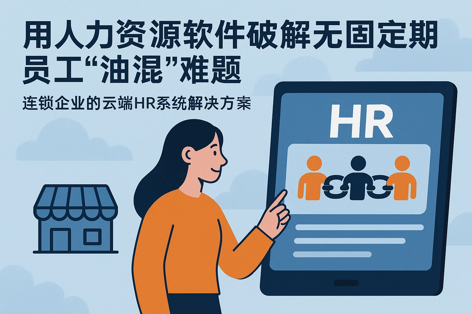 用人力资源软件破解无固定期限员工“油混”难题——连锁企业的云端HR系统解决方案