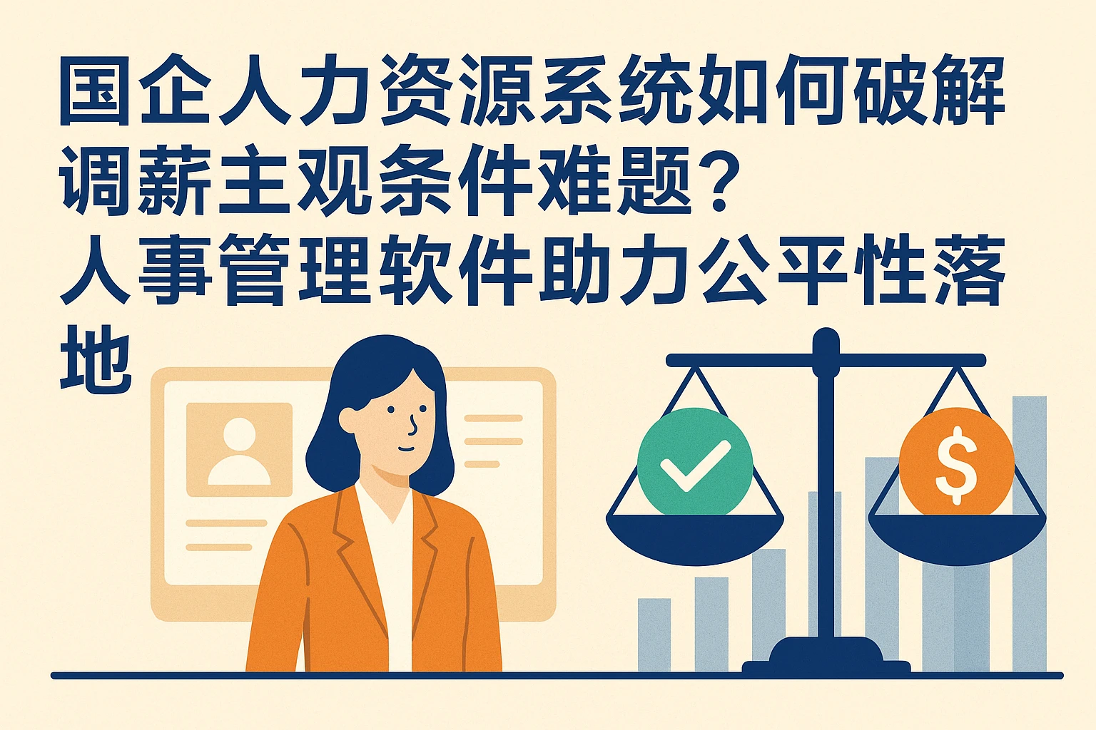 国企人力资源系统如何破解调薪主观条件难题？人事管理软件助力公平性落地