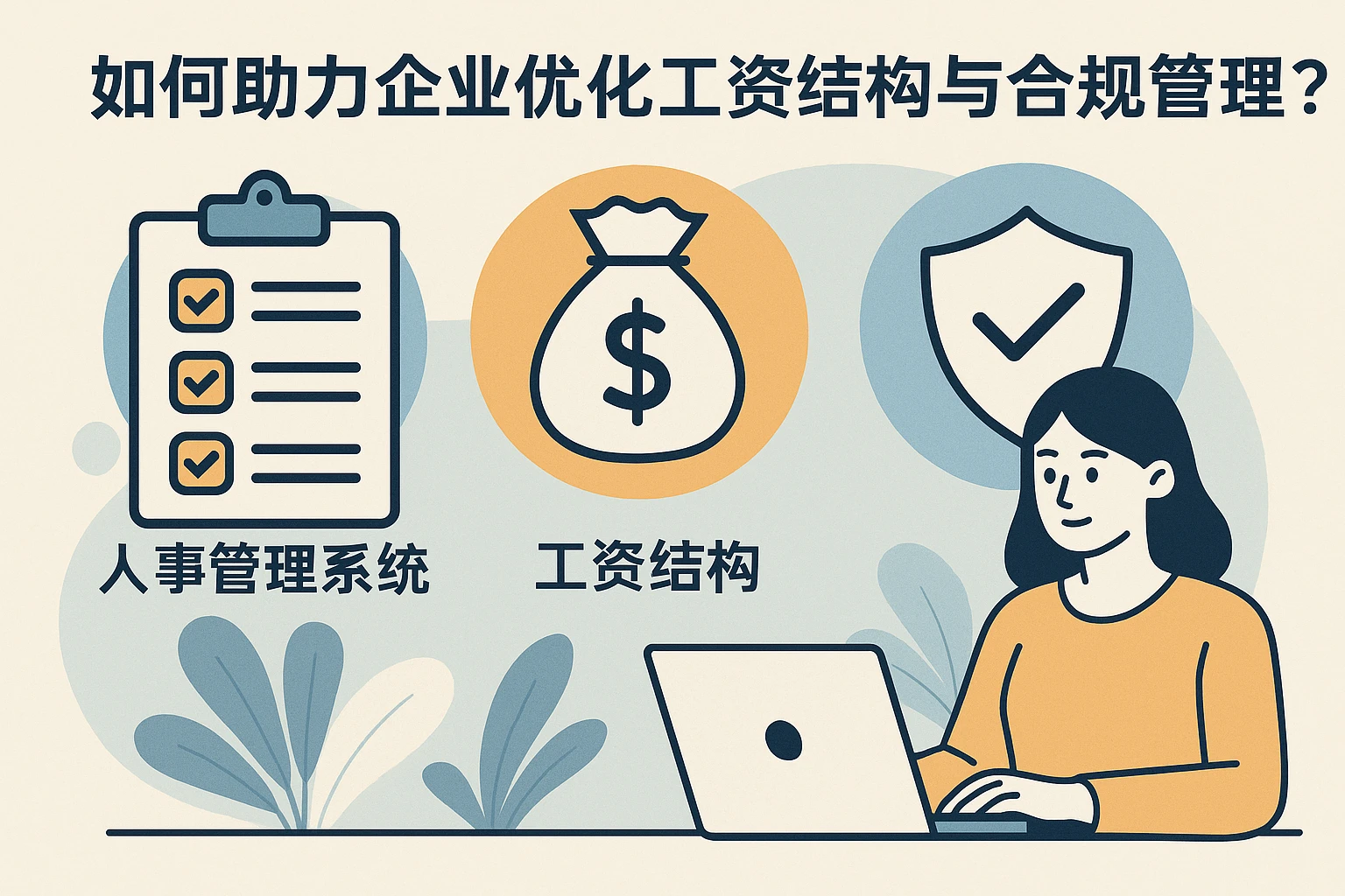 人事管理系统如何助力企业优化工资结构与合规管理？