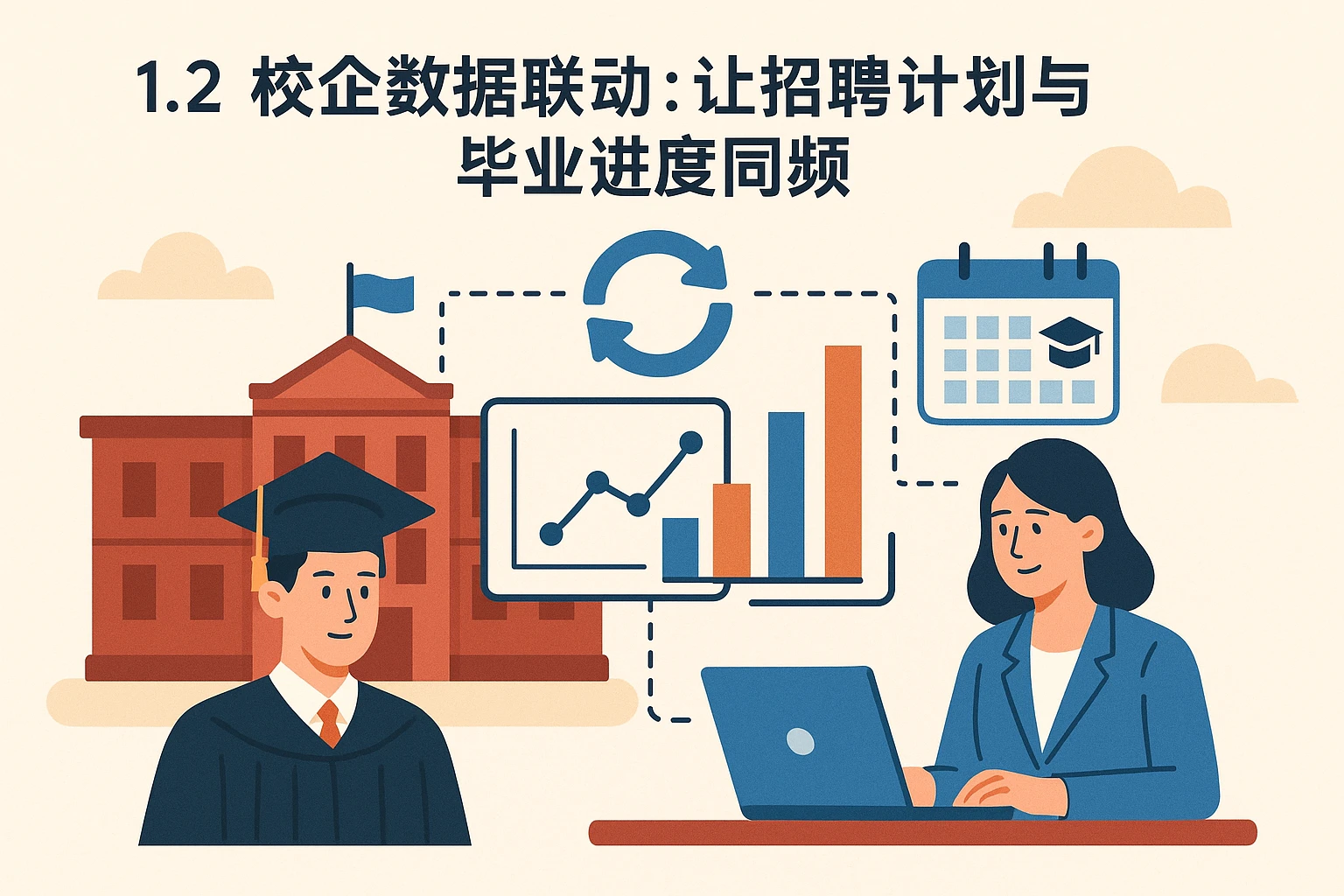 1.2 校企数据联动：让招聘计划与毕业进度同频