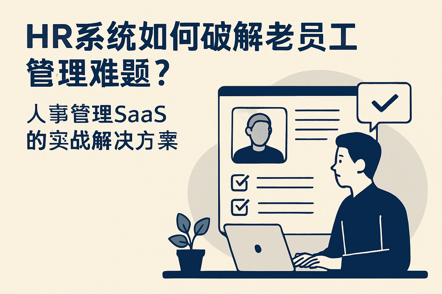 HR系统如何破解老员工管理难题？人事管理SaaS的实战解决方案