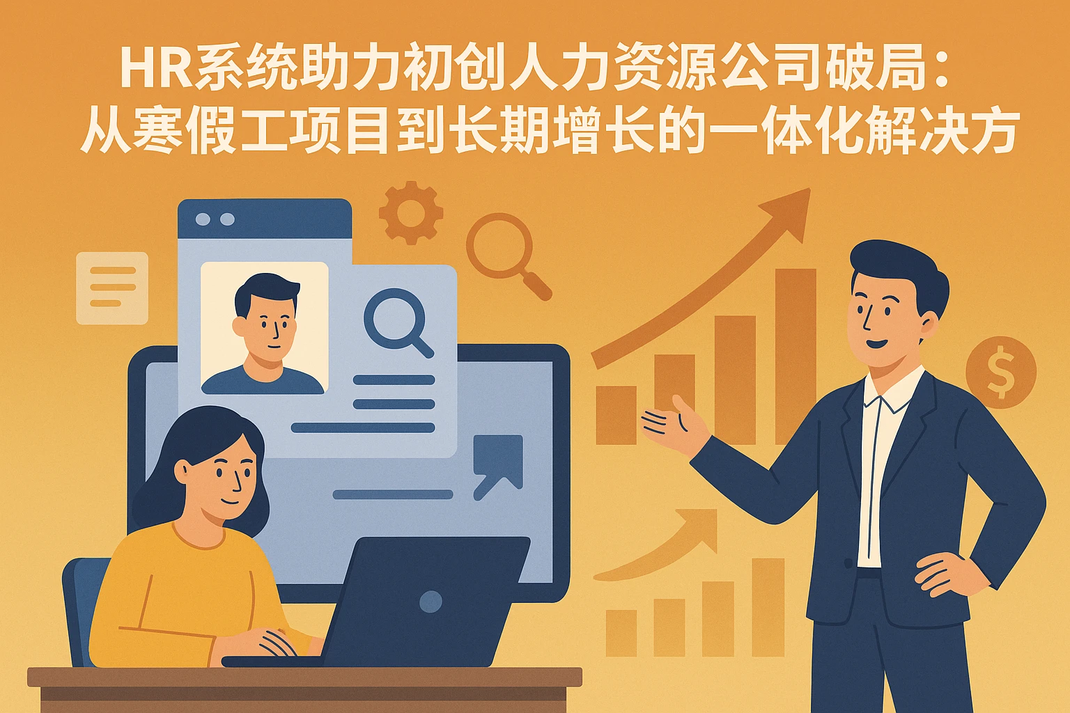 HR系统助力初创人力资源公司破局：从寒假工项目到长期增长的一体化解决方案