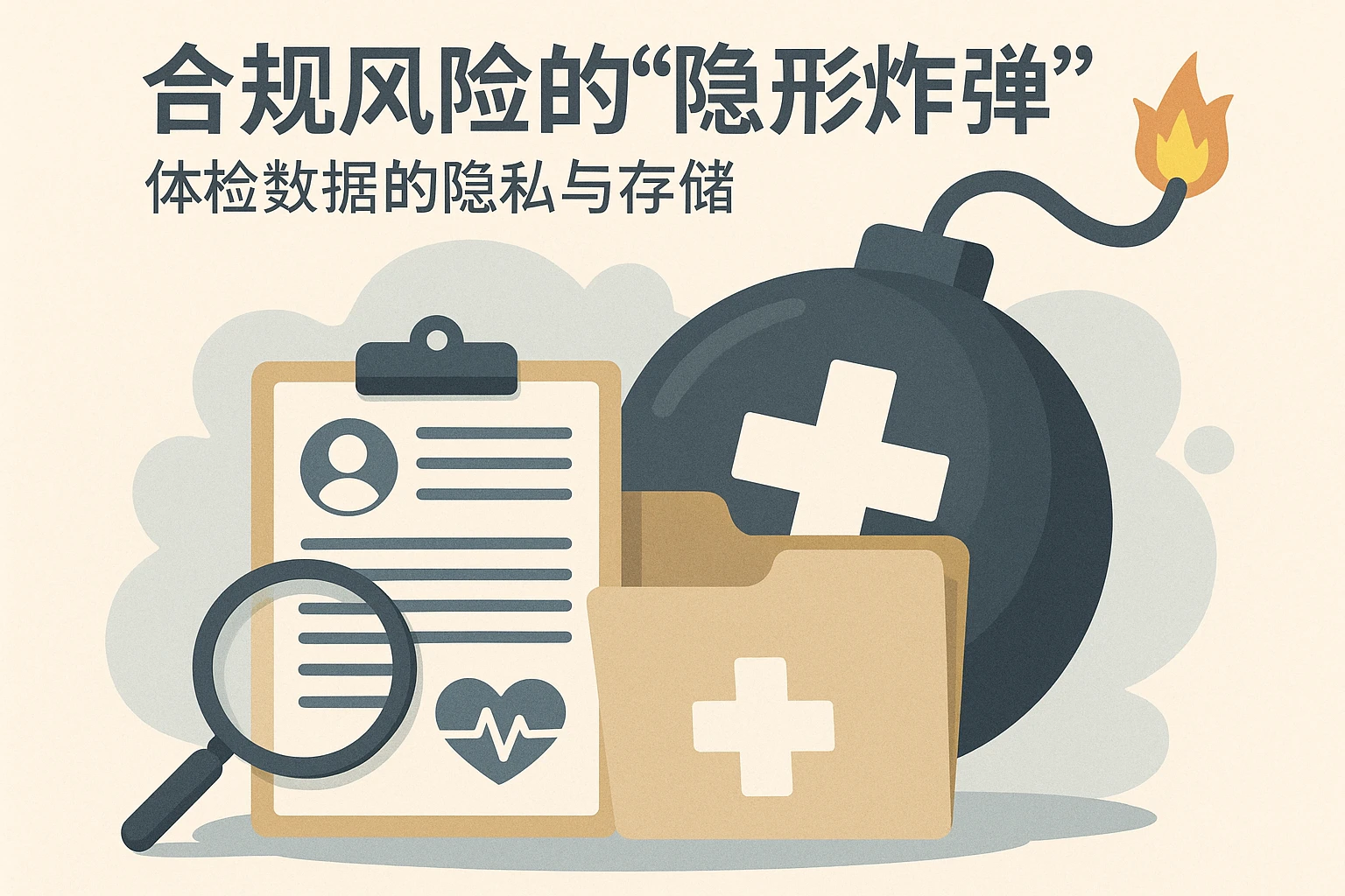 2. 合规风险的“隐形炸弹”：体检数据的隐私与存储