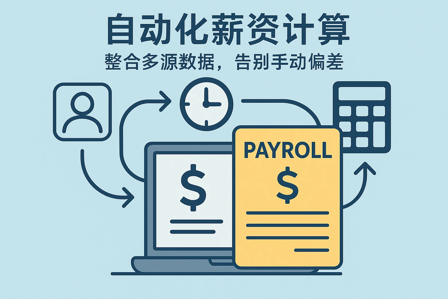 2. 自动化薪资计算：整合多源数据，告别手动偏差