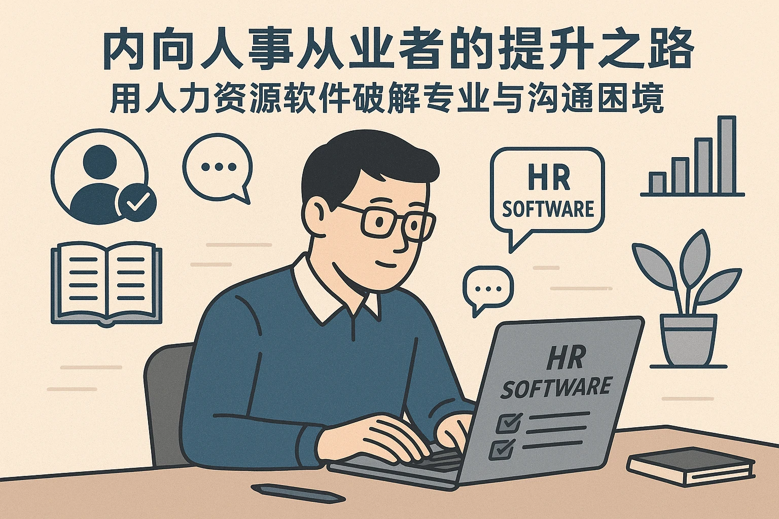 内向人事从业者的提升之路：用人力资源软件破解专业与沟通困境