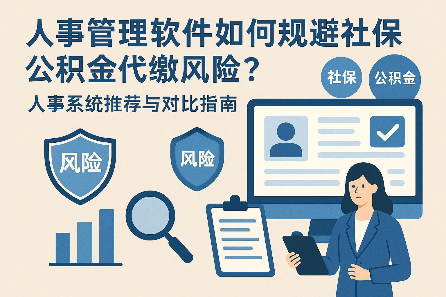 人事管理软件如何规避社保公积金代缴风险？人事系统推荐与对比指南