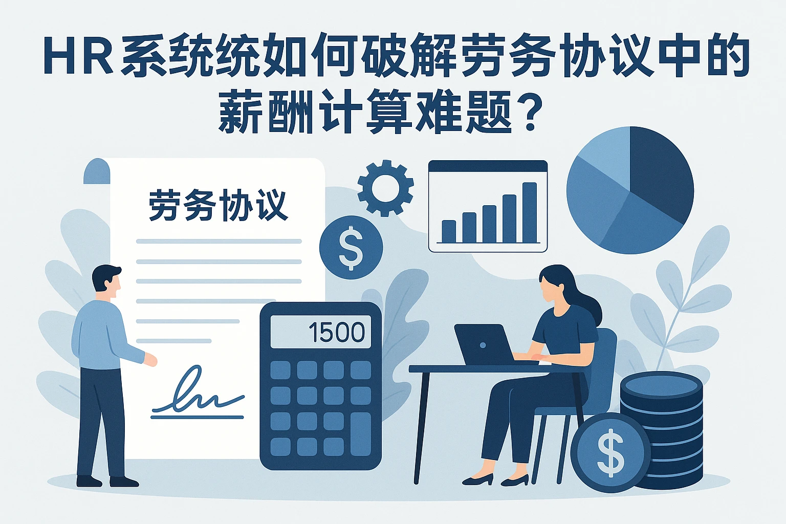 人力资源系统如何破解劳务协议中的薪酬计算难题？