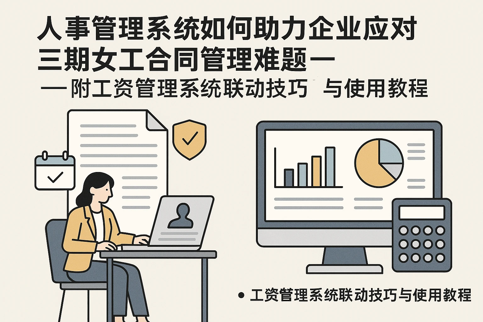 人事管理系统如何助力企业应对三期女工合同管理难题——附工资管理系统联动技巧与使用教程