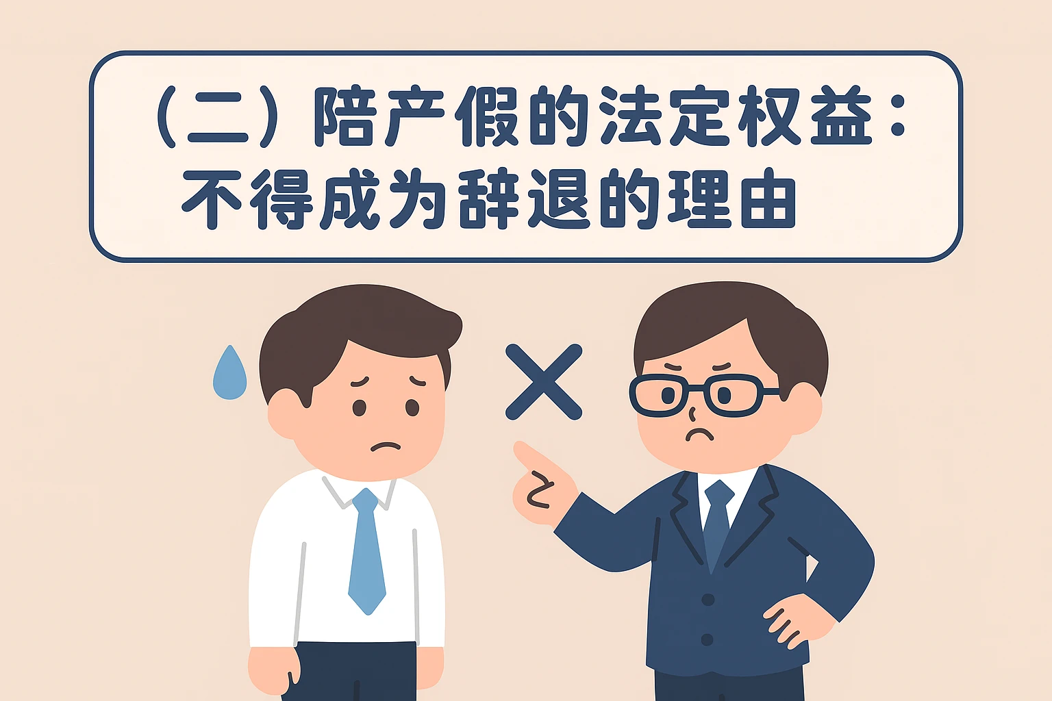 （二）陪产假的法定权益：不得成为辞退的理由