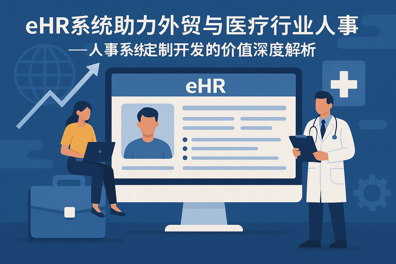 eHR系统助力外贸与医疗行业人事管理升级——人事系统定制开发的价值深度解析