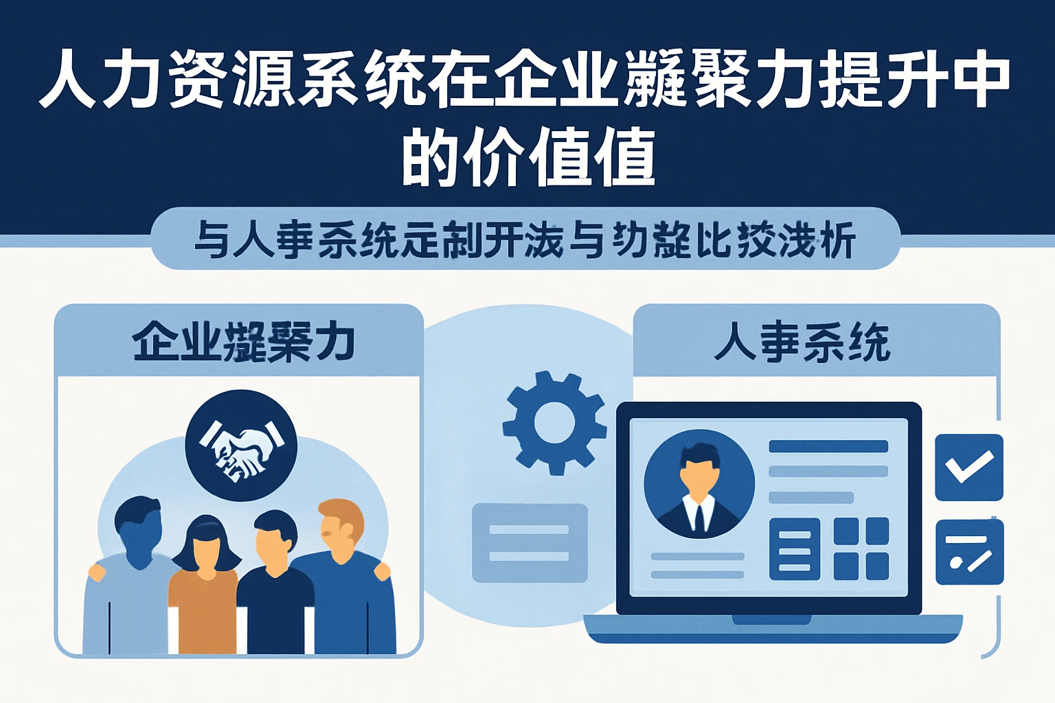 人力资源系统在企业凝聚力提升中的价值与人事系统定制开发与功能比较浅析