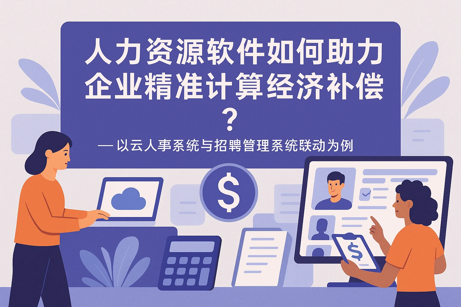 人力资源软件如何助力企业精准计算经济补偿金？——以云人事系统与招聘管理系统联动为例