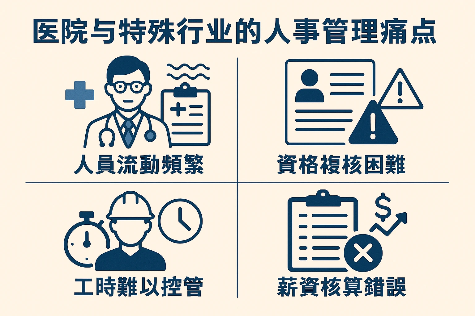 医院与特殊行业的人事管理痛点