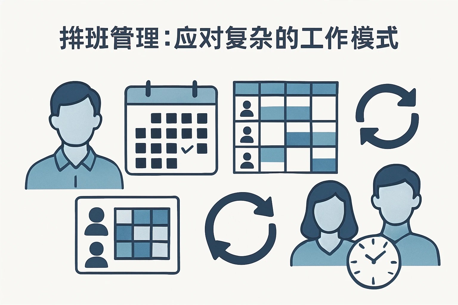 2. 排班管理：应对复杂的工作模式