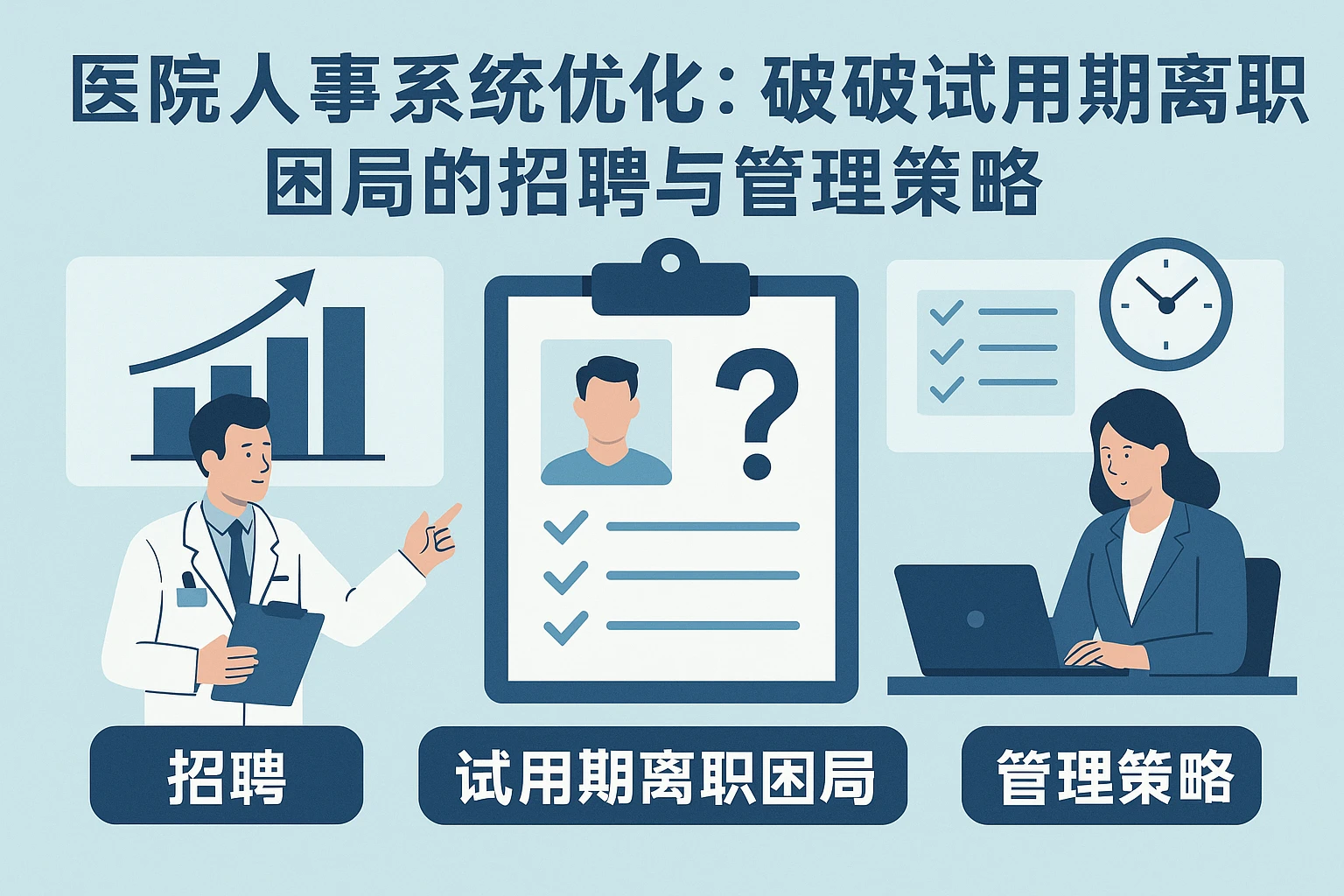 医院人事系统优化：破解试用期离职困局的招聘与管理策略