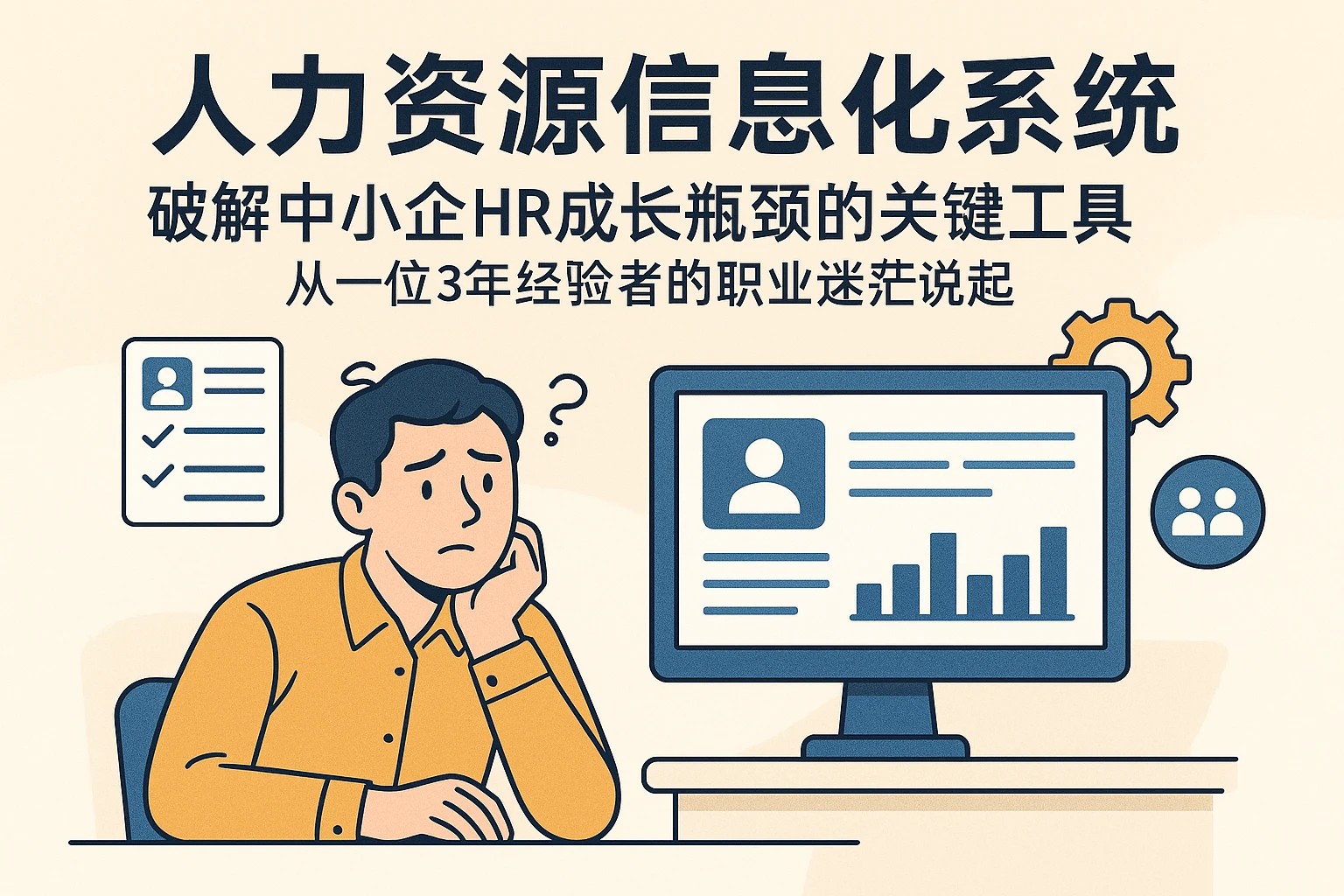 人力资源信息化系统：破解中小企HR成长瓶颈的关键工具——从一位3年经验者的职业迷茫说起