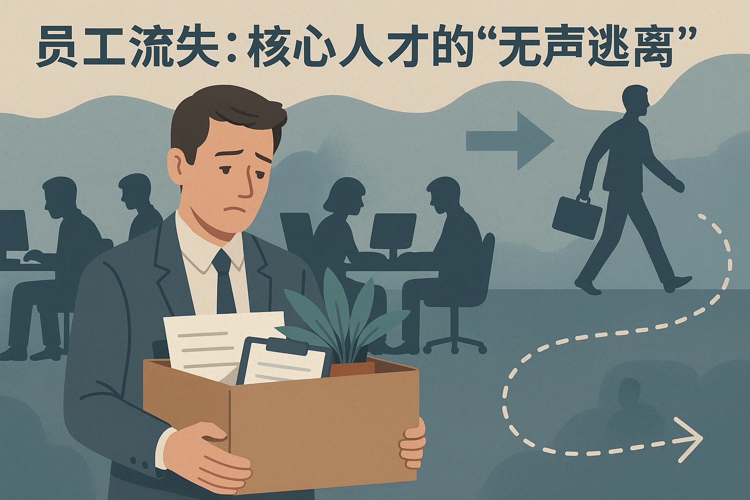 2. 员工流失：核心人才的“无声逃离”