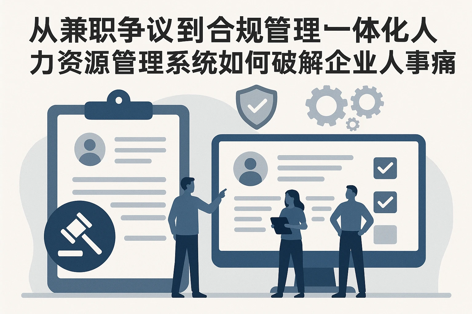 从兼职争议到合规管理：一体化人力资源管理系统如何破解企业人事痛点