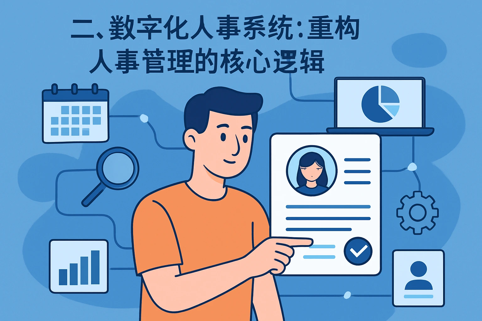 二、数字化人事系统：重构人事管理的核心逻辑