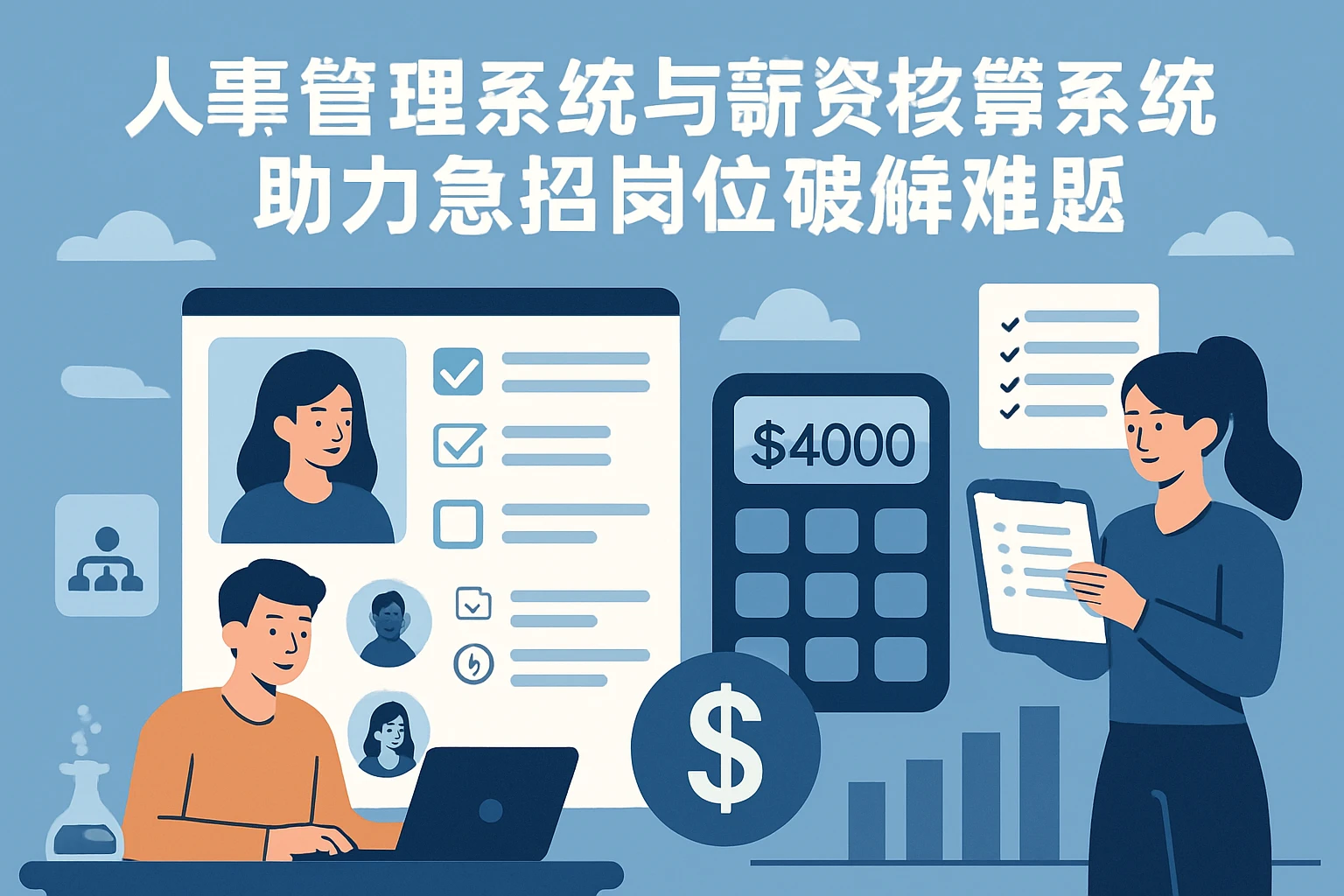 人事管理系统与薪资核算系统助力急招岗位破解难题