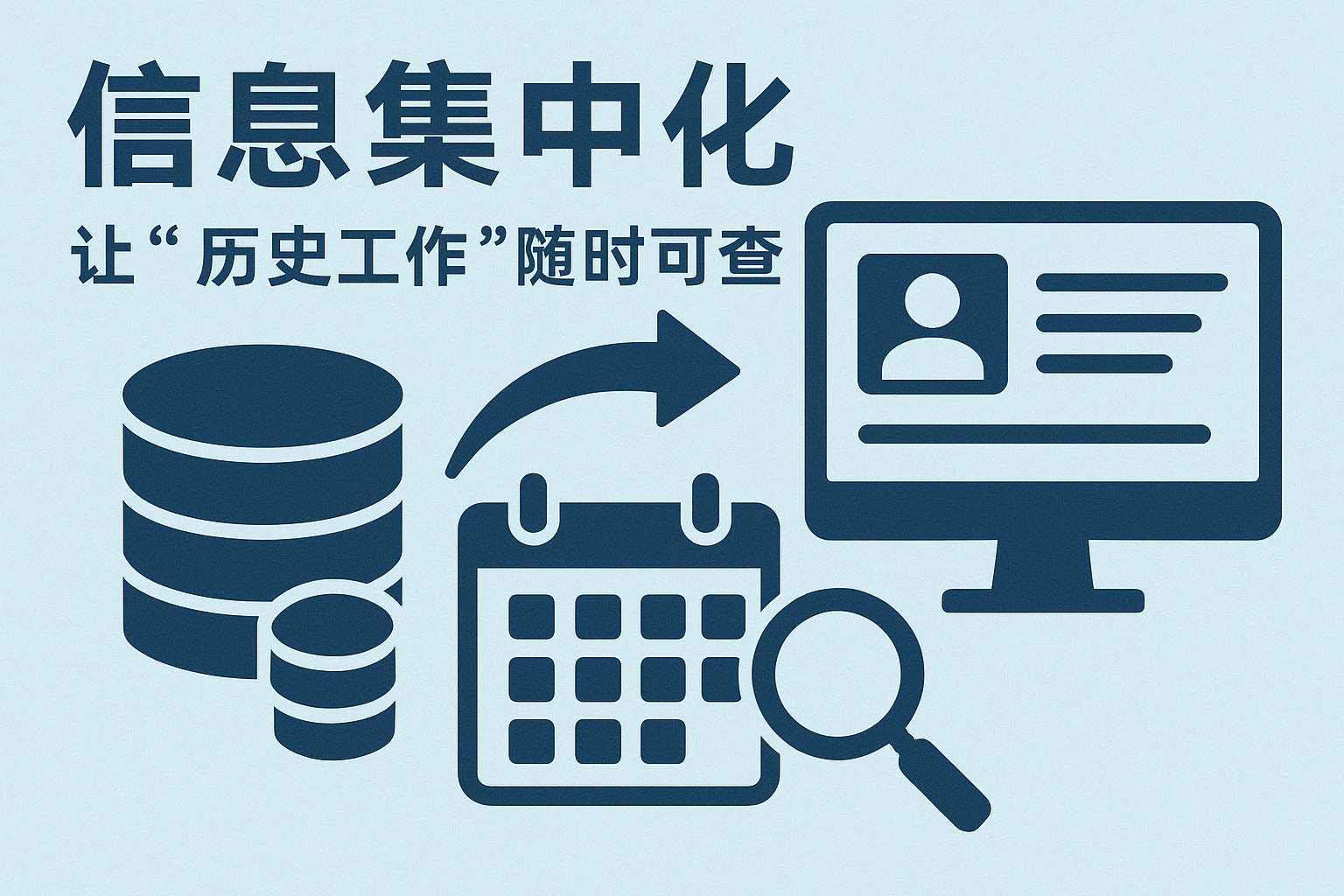 2. 信息集中化：让“历史工作”随时可查