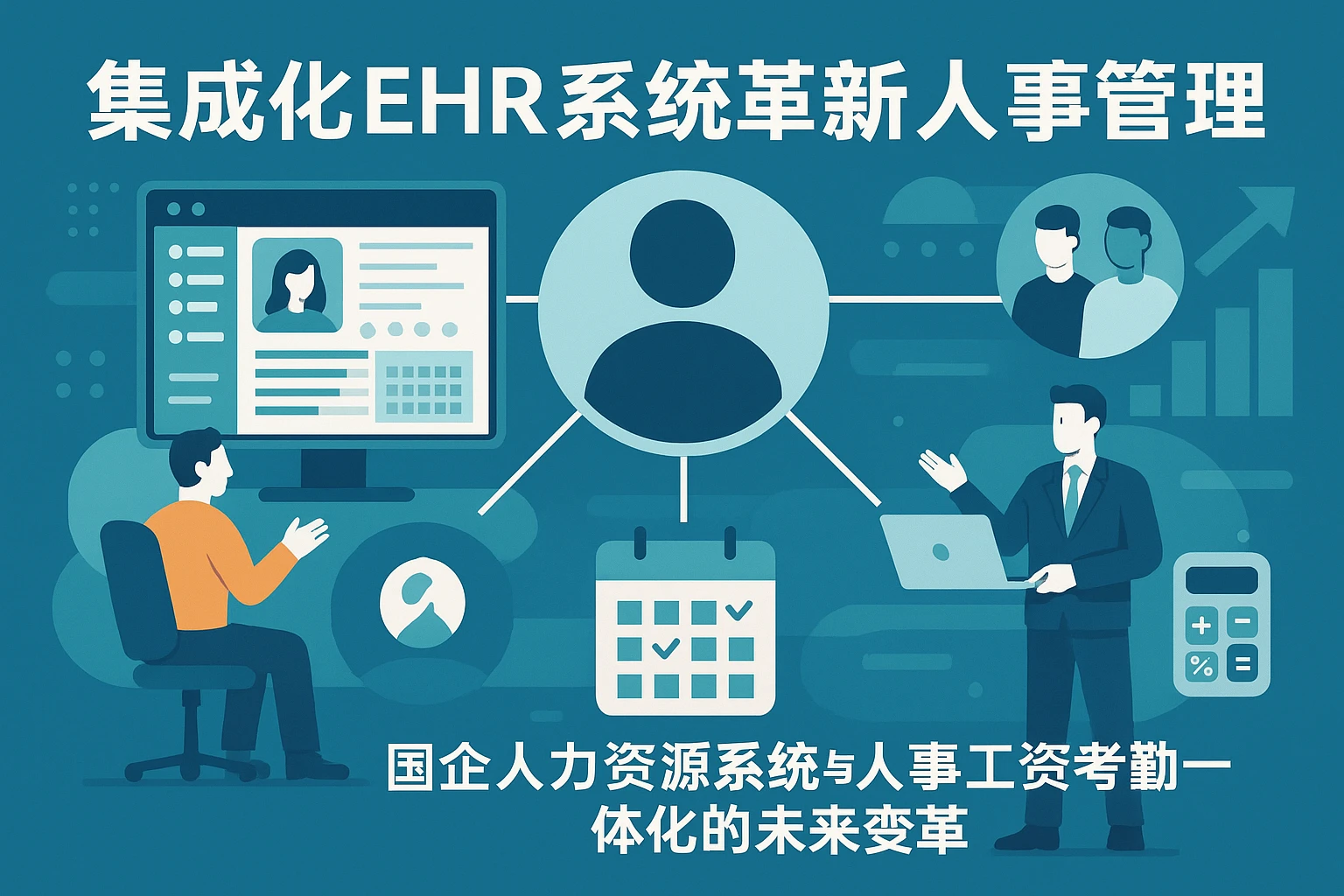 集成化EHR系统革新人事管理——国企人力资源系统与人事工资考勤一体化的未来变革