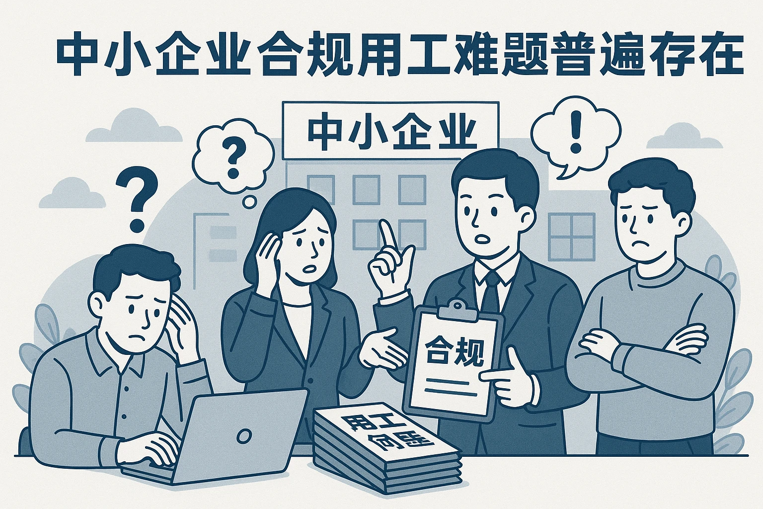 中小企业合规用工难题普遍存在