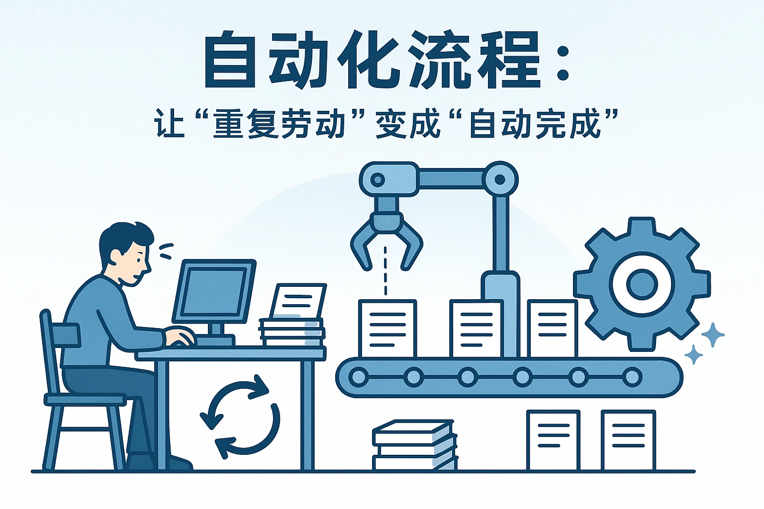 2. 自动化流程：让“重复劳动”变成“自动完成”