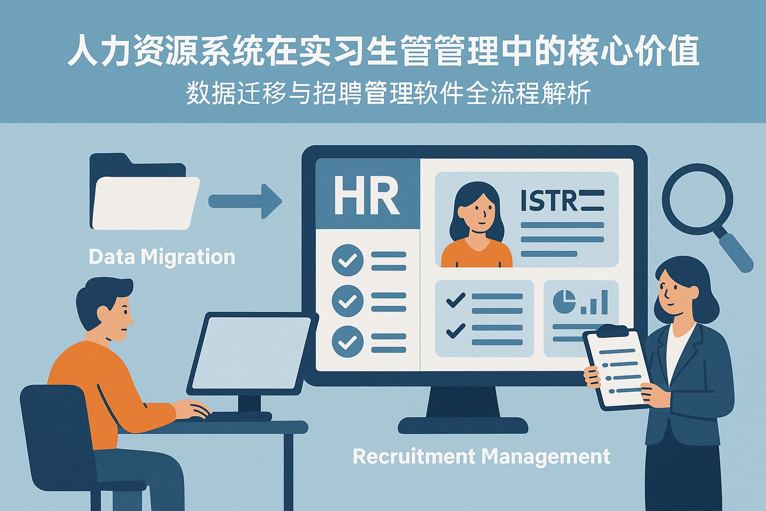 人力资源系统在实习生管理中的核心价值——数据迁移与招聘管理软件全流程解析
