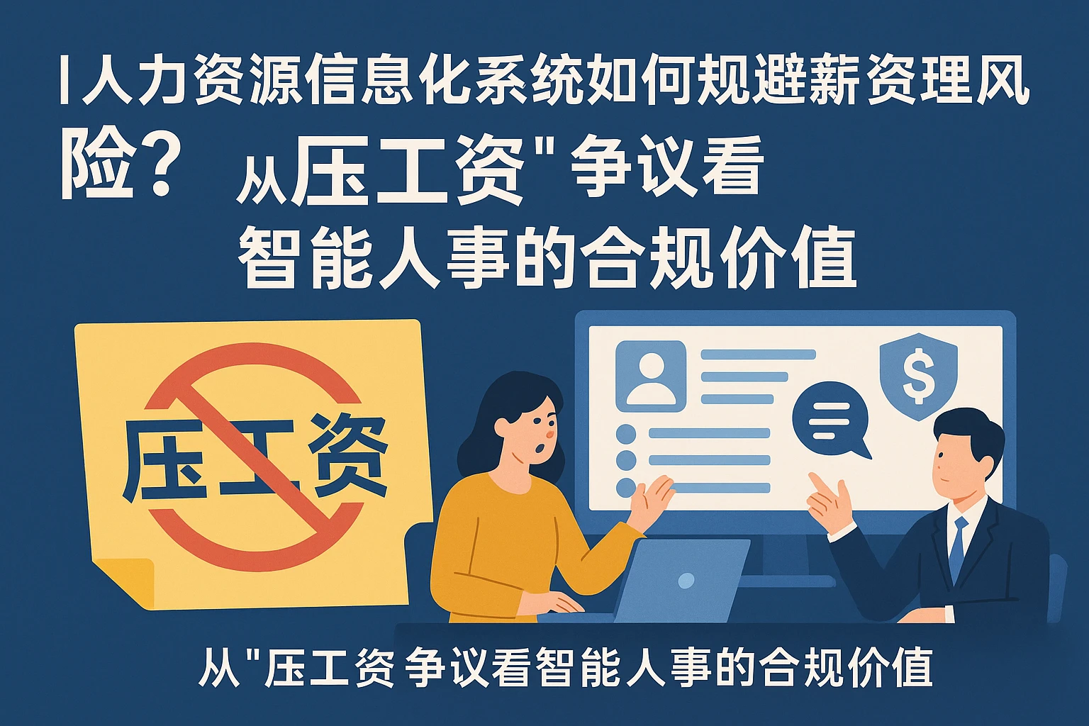 人力资源信息化系统如何规避薪资管理风险？从“压工资”争议看智能人事的合规价值