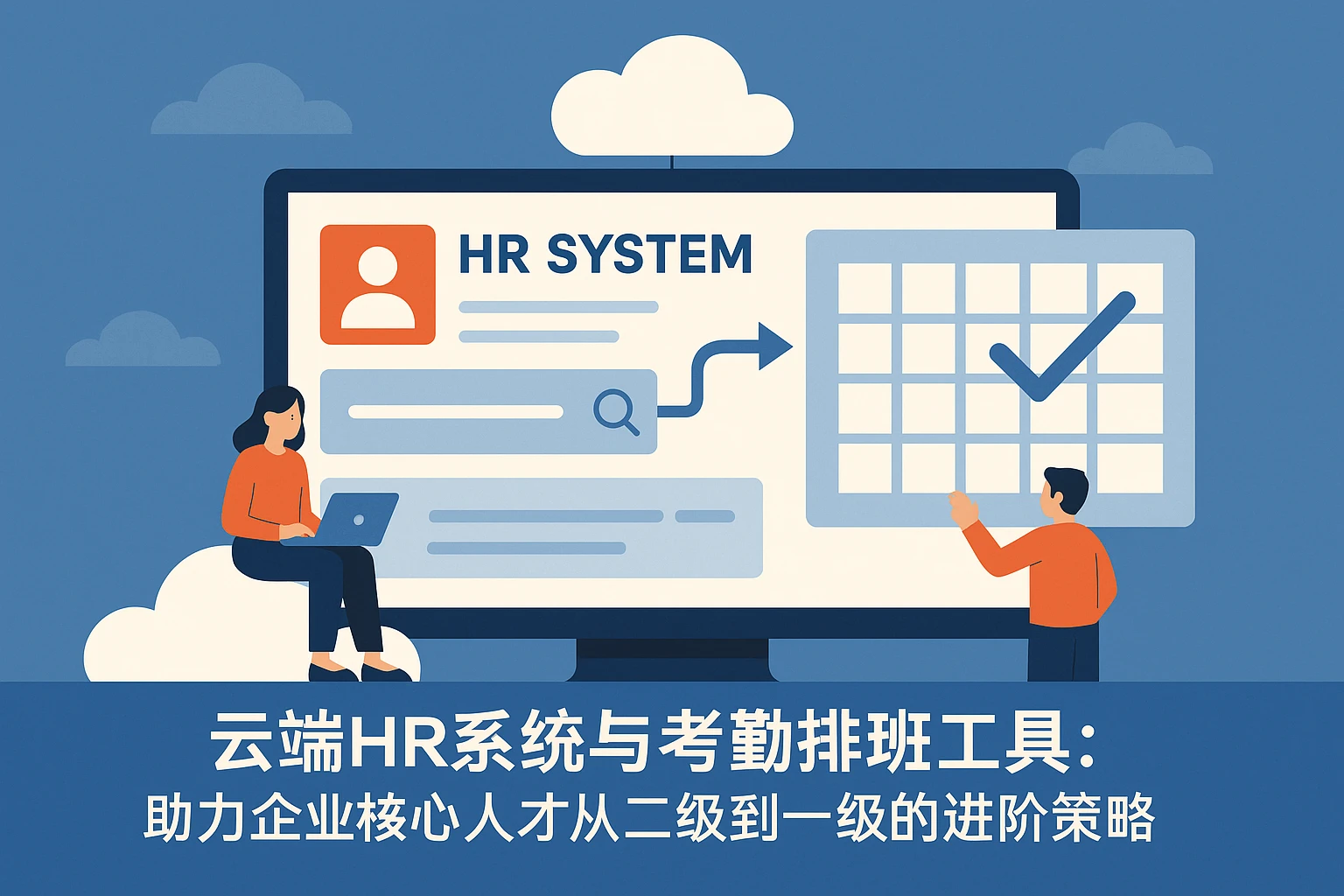云端HR系统与考勤排班工具：助力企业核心人才从二级到一级的进阶策略