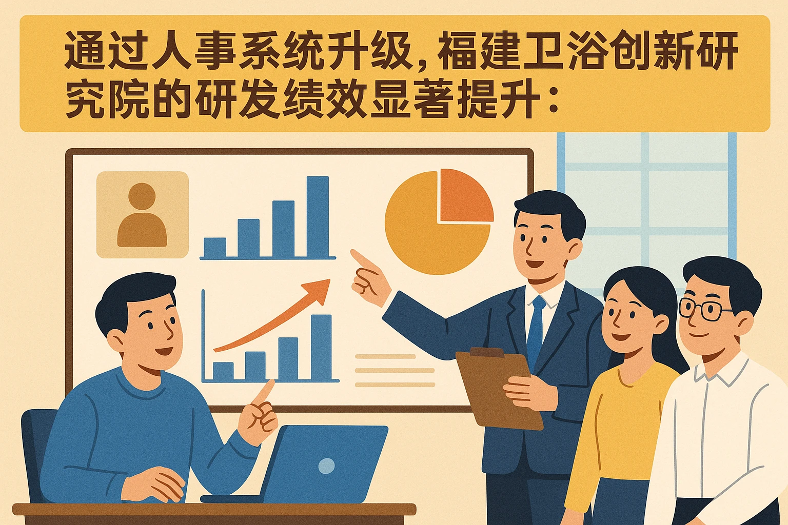通过人事系统升级，福建卫浴创新研究院的研发绩效显著提升：