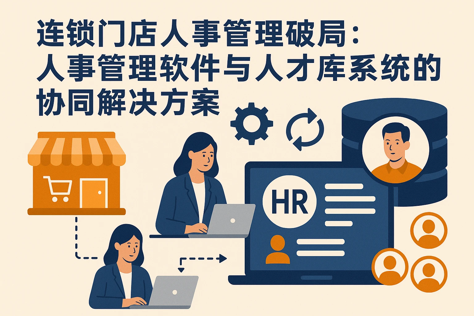 连锁门店人事管理破局：人事管理软件与人才库系统的协同解决方案